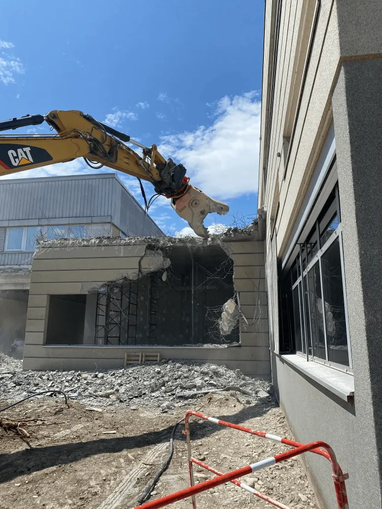 Démolition de batiment