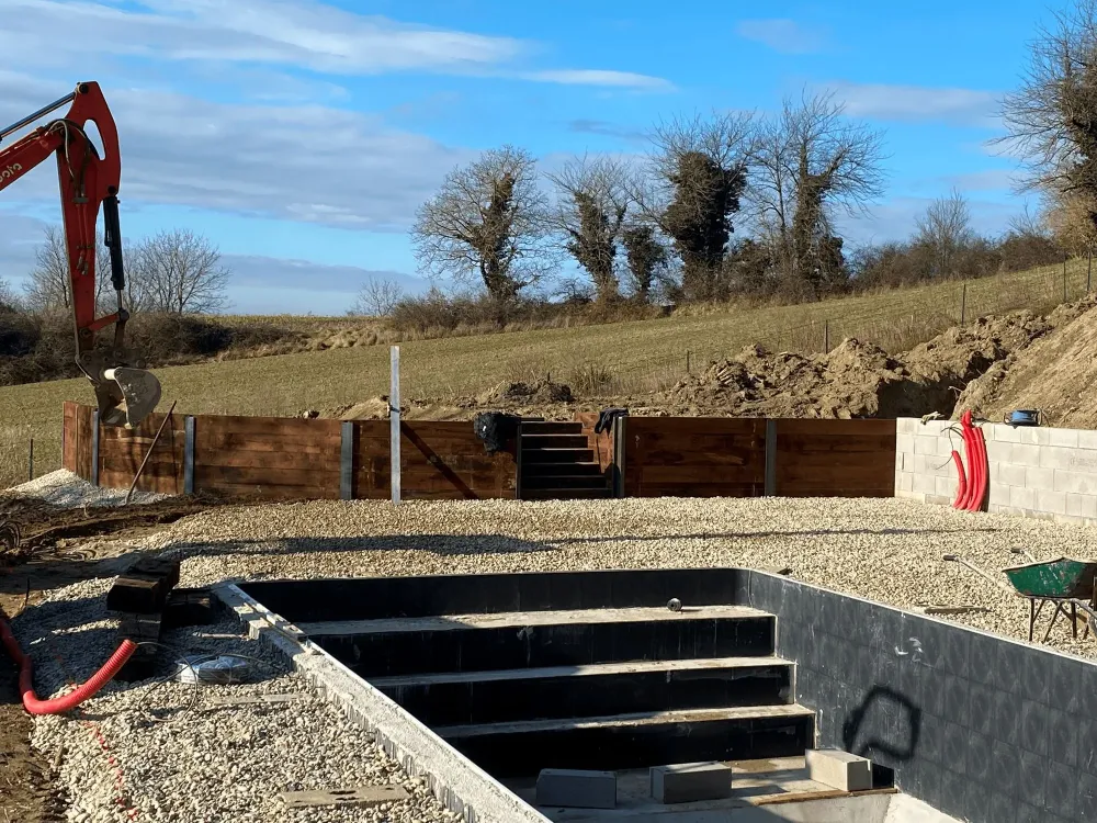 Terrassement de piscine 2